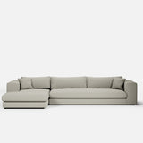 Canapé d'angle Bellechasse — Coton lin Pearl