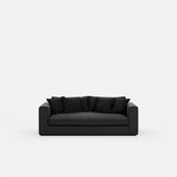 Canapé Bellechasse light — Tissu bouclé Black