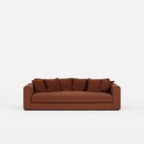 Canapé Bellechasse light — Tissu bouclé Brick