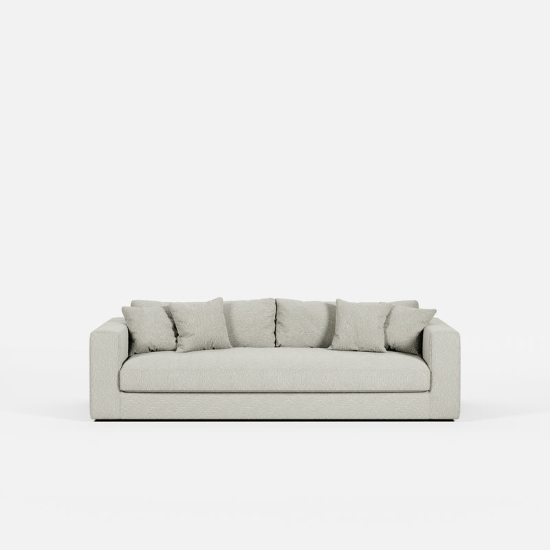 Canapé Bellechasse light — Tissu bouclé Nata