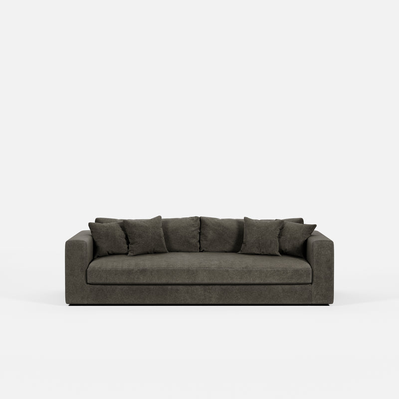 Canapé Bellechasse light — Velours strié Otter