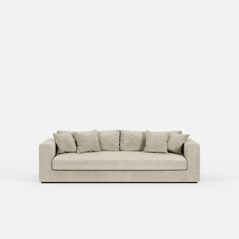 Canapé Bellechasse light - 240cm - Velours strié — Wool
