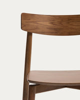 Chaise Evera ton noyer - détail 1