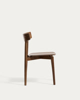 Chaise Evera ton noyer - vue 2