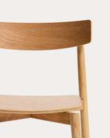 Chaise Evera ton naturel - détail 1