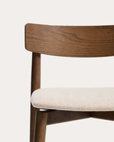 Tabouret Evera avec dossier - détail 1