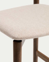 Tabouret Evera avec dossier - détail 2