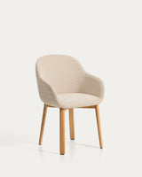 Chaise MEILA Beige / Naturel