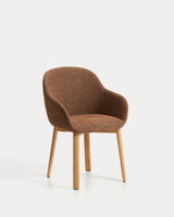 Chaise MEILA Terracotta / Naturel