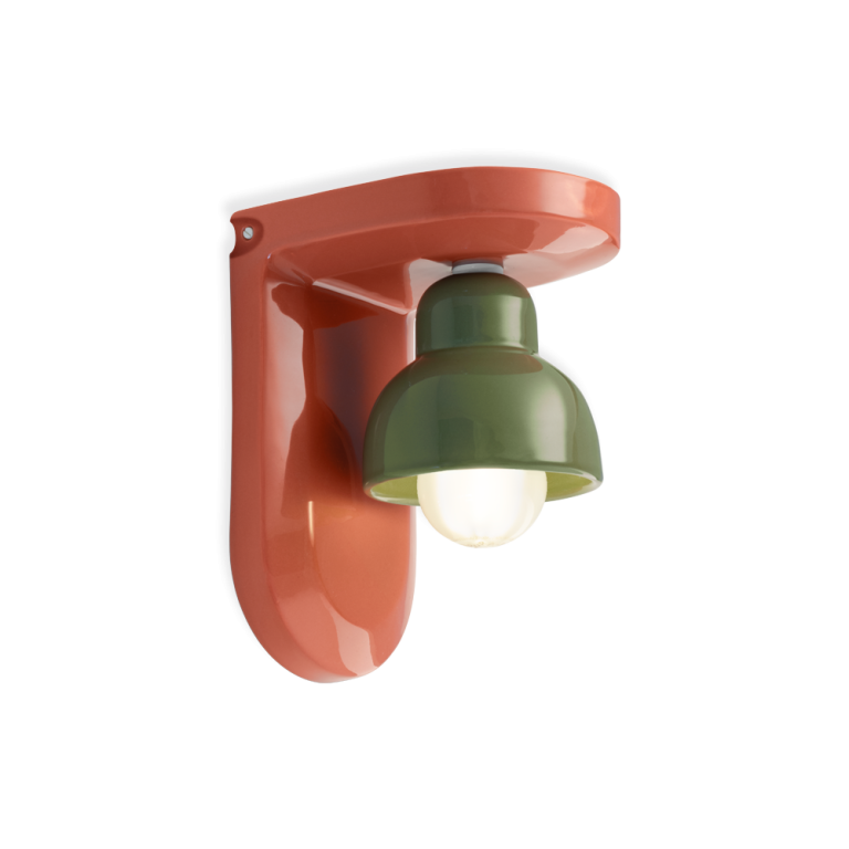 Applique Berimbau C2600 — Orange & Vert