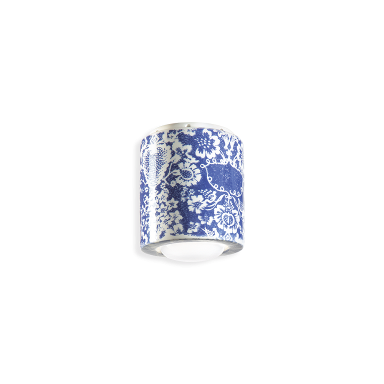 Plafonnier Pi C986 — Bleu ming