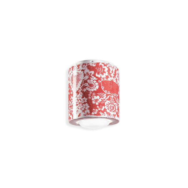 Plafonnier Pi C986 — Rouge ming
