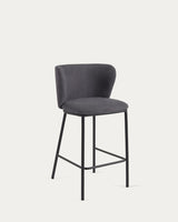 Tabouret Ciselia gris foncé