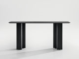 Console Curtain — Chêne teinté noir graphite
