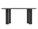 Console Curtain — Chêne teinté noir graphite