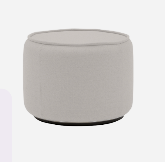 Pouf Tom Softline — Gris