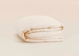 Housse de couette en percale de coton — Beige ivoire