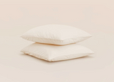 Taie d'oreiller en percale de coton — Beige ivoire