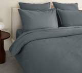 Housse de couette SABAL — Percale de coton lavé