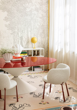 Table CLESSIDRA — Rouge 220 x 120 cm