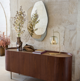 Miroir STRATO — Bleu marron