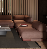 Table d'appoint INSULA — Rouge