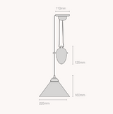 Suspension COBB — Avec contrepoids