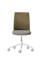 Chaise de bureau ESITT —  Piètement blanc
