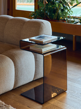 Table d'appoint CHELSEA — Verre trempé