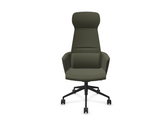 Chaise de bureau MY BELLE — Haute avec roulettes