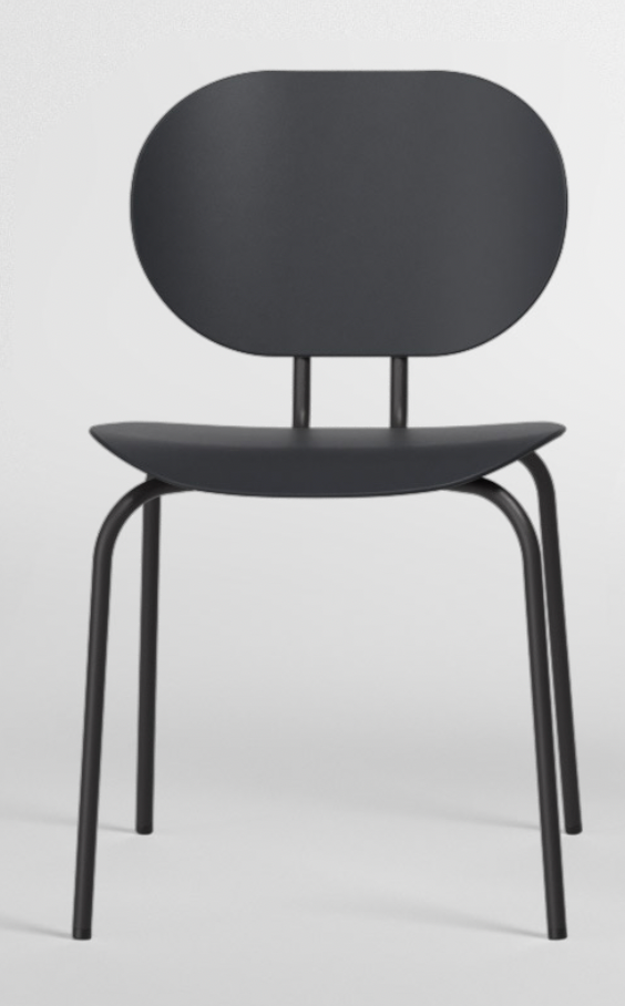 Chaise Hari Polypropylène — Noir