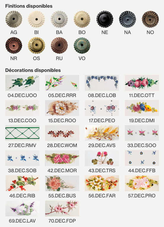 Suspension Asti C056 — Métal & Céramique