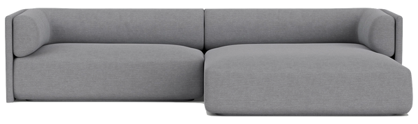 Canapé d'angle Bolster divan droit — Sydney light grey 91