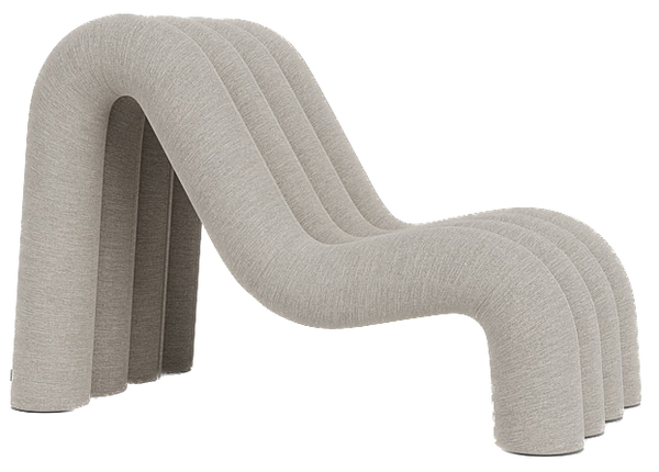 Chaise longue Alp — Sydney beige 22