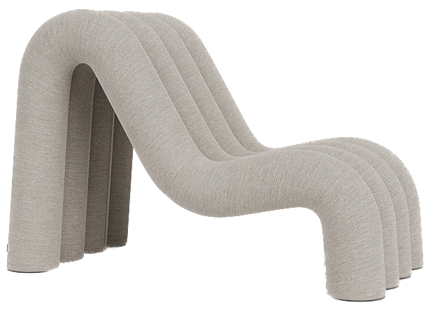 Chaise longue Alp — Sydney beige 22