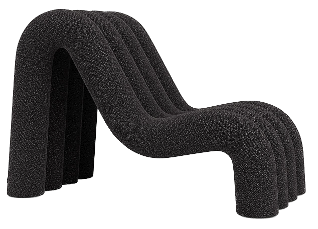 Chaise longue Alp — Alpine Onyx 169