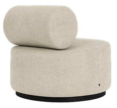 Fauteuil Sinclair — Cube natural 01
