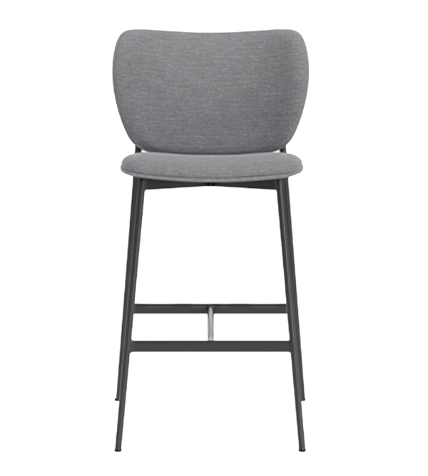 Chaise de bar Eve — Sydney light grey 91