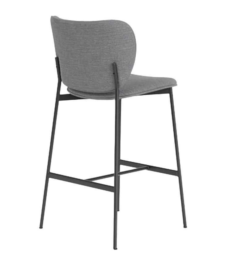 Chaise de bar Eve — Sydney light grey 91