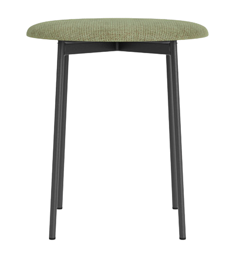 Tabouret Friday métal noir — Cube light green 55