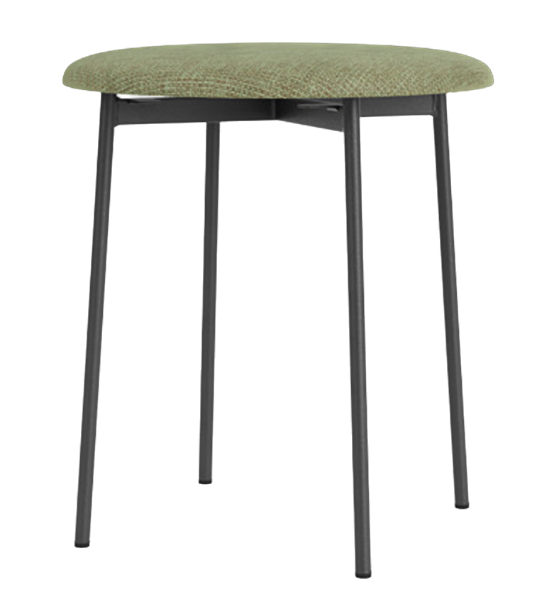 Tabouret Friday métal noir — Cube light green 55
