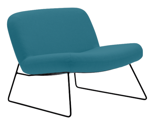 Fauteuil Java — Pied noir & Eco cotton 515