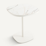 Table bistrot LIXFELD — Céramique blanche