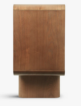 Commode NED — Bois de frêne teinte noyer L100