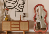 Miroir organique Cowara — Terracotta H180