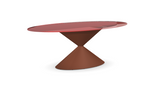 Table CLESSIDRA — Rouge 220 x 120 cm