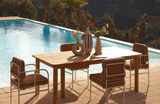 Chaise extérieure MADDALENA — Marron sienne