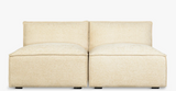 Canapé AUSTER — Tweed sable 2 places modulable