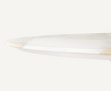 Plateau de table rond et extensible EXTENDO — Céramique