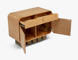 Buffet LEYLIA — Bois blond L100 cm
